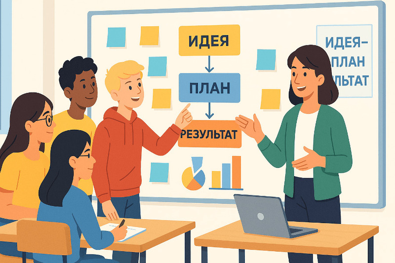 Бизнес-курс в школе учит мыслить системно.